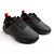 Tênis Menino Infantil Molekinho - 2832.330 - Preto-Vermelho - Imagem 3