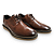 Sapato Masculino Rafarillo Couro - 99007-12TK - Marrom-Preto - Imagem 3