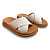 Chinelo Feminino Petite Jolie - PJ6812II-67634 - Branco-Marrom - Imagem 3