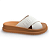 Chinelo Feminino Petite Jolie - PJ6812II-67634 - Branco-Marrom - Imagem 1