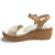 Sandália Feminina Moleca - 5536.100 - Branco Off-Bege - Imagem 2