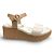 Sandália Feminina Moleca - 5536.100 - Branco Off-Bege - Imagem 1