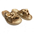 Chinelo Feminino Modare Papete - 7208.101 - Dourado - Imagem 3