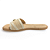Rasteira Feminina Moleca - 5494.222 - Branco Off - Imagem 2