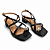 Sandália Feminina Vizzano Salto Bloco - 6454.123 - Preto - Imagem 3