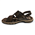 Sandália Masculina Pegada Couro - 131662-03 - Marrom - Imagem 2