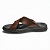 Chinelo Masculino Pegada Couro - 134201-01 - Marrom - Imagem 2