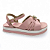 Sandália Menina Infantil Molekinha - 2305.1574 - Rosa - Imagem 1