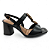 Sandália Feminina Dakota Salto Grosso - Y9762 - Preto - Imagem 1
