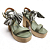 Sandália Feminina Vizzano Salto Alto Meia Pata - 6541.103 - Verde - Imagem 3