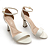 Sandália Feminina Mariotta Salto Taça - 20446-02 - Branco - Imagem 3