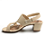 Sandália Feminina Beira Rio Salto Bloco - 8246.1211 - Creme - Imagem 2