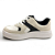 Tênis Feminino Mississipi Casual - MC911 - Branco-Preto - Imagem 2