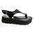 Sandália Feminina Mississipi Flatform - MF483 - Preto - Imagem 1