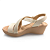 Sandália Feminina Softli Salto Anabela - 10006.10292 - Branco Off - Imagem 2