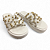 Chinelo Feminino Moleca Papete - 5489.121 - Branco Off - Imagem 3
