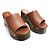 Tamanco Feminino Mariotta Plataforma - 30075-07 - Marrom - Imagem 3