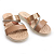 Chinelo Feminino Modare Papete Ultraconforto - 7174.115 - Ouro Rosado-Nude - Imagem 3