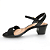 Sandália Feminina Beira Rio Salto Grosso - 8246.1176 - Preto - Imagem 2