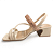 Sandália Feminina Dakota Salto Bloco - Y9492 - Bege - Imagem 2