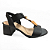 Sandália Feminina Modare Ultraconforto Salto Bloco - 7172.113 - Preto - Imagem 1