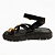 Sandália Feminina Moleca Papete - 5504.113 - Preto - Imagem 2
