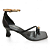 Sandália Feminina Mariotta Salto Taça Baixo - 20961-03 - Preto - Imagem 1