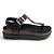 Sandália Feminina Moleca Papete Birken - 5500.114 - Preto - Imagem 1