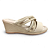 Tamanco Feminino Piccadilly - 408228-2 - Branco Off - Imagem 1