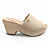 Tamanco Feminino Modare Salto Grosso Ultraconforto - 7137.123 - Creme - Imagem 1
