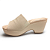 Tamanco Feminino Modare Salto Grosso Ultraconforto - 7137.123 - Creme - Imagem 2