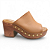 Tamanco Feminino Moleca Salto Grosso - 5549.107 - Marrom - Imagem 1