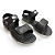 Sandália Infantil Menino Kidy Papete Luzinha Wave Light - 172-0035-0148 - Preto - Imagem 3