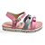 Sandália Infantil Menina Molekinha - 2724.124 - Rosa-Azul - Imagem 1