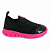 Tênis Infantil Menina Novopé Calce Fácil - 10001283-2585 - Preto-Pink - Imagem 1
