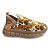 Tênis Unissex Infantil Novopé Luzinha Bobbie Goods - 99001048-4633 - Marrom - Imagem 1