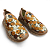 Tênis Unissex Infantil Novopé Luzinha Bobbie Goods - 99001048-4633 - Marrom - Imagem 4