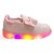 Tênis Infantil Menina Novopé Luzinha - 50001013-4116 - Rosa - Imagem 3