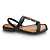 Sandália Feminina Mississipi Rasteira - MF311 - Preto - Imagem 1