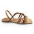 Sandália Feminina Dakota Rasteira - Y9601 - Bege-Bronze - Imagem 1