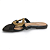 Rasteira Feminina Beira Rio - 8560.101 - Preto - Imagem 2