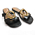 Rasteira Feminina Beira Rio - 8560.101 - Preto - Imagem 3