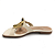 Rasteira Feminina Beira Rio - 8560.101 - Branco Off - Imagem 2