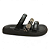 Chinelo Feminino Moleca Papete - 5469.146 - Preto - Imagem 1