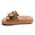Chinelo Feminino Moleca Slide Papete - 5469.149 - Nude - Imagem 2
