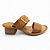 Tamanco Feminino Andacco Couro - 16128 - Caramelo - Imagem 1