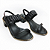 Sandália Feminina Beira Rio Salto Grosso - 8379.240 - Preto - Imagem 3