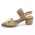 Sandália Feminina Beira Rio Salto Grosso - 8379.240 - Nude-Bege - Imagem 2