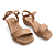 Sandália Feminina Beira Rio Salto Baixo - 8527.106 - Nude - Imagem 3