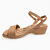 Sandália Feminina Beira Rio Salto Baixo - 8527.106 - Nude - Imagem 2